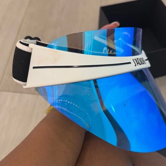 Dior J'Adior Blue and White Visor - Picture 7 of 10